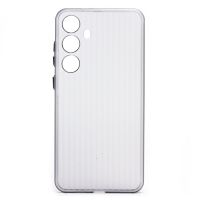 Чехол для Samsung SM-S921B (Galaxy S24) пластиковый рифленый <серый> ― Оптовый PromiseMobile