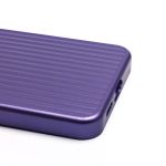 Чехол для Samsung SM-S921B (Galaxy S24) пластиковый рифленый <фиолетовый>