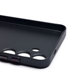 Чехол для Samsung SM-S921B (Galaxy S24) пластиковый рифленый <черный>