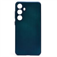 Чехол для Samsung SM-S926B (Galaxy S24 Plus) пластиковый рифленый <синий> ― Оптовый PromiseMobile