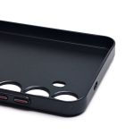 Чехол для Samsung SM-S926B (Galaxy S24 Plus) пластиковый рифленый <черный>