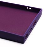 Чехол для Samsung SM-S928B (Galaxy S24 Ultra) силиконовый (рис. 335/кот) <фиолетовый>