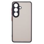 Чехол для Samsung SM-S942B (Galaxy S26) пластиковый с окантовкой <черный>
