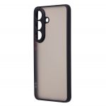 Чехол для Samsung SM-S942B (Galaxy S26) пластиковый с окантовкой <черный>