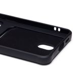 Чехол для Samsung SM-S942B (Galaxy S26) силиконовый с картхолдером №4 <черный>