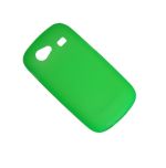 Чехол для Samsung i9020, i9023 (Google Nexus S) силиконовый матовый <зеленый>