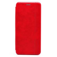 Чехол для Tecno Pova Neo 2 (LG6n) флип боковой кожзам №3 <красный> ― Оптовый PromiseMobile