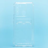 Чехол для Tecno Spark 8C (KG5n), Spark Go 2022 (KG5m) силиконовый с картхолдером №3 <прозрачный> ― Оптовый PromiseMobile