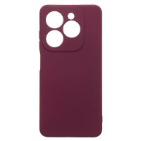 Чехол для Tecno Spark Go 2024 (BG6) силиконовый Soft Touch 4 <бордовый> ― Оптовый PromiseMobile