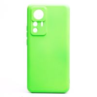 Чехол для Xiaomi 12T Pro (22081212UG) силиконовый Soft Touch 4 <зеленый> ― Оптовый PromiseMobile