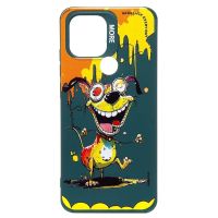 Чехол для Xiaomi Poco C51 (2305EPCC4G), Redmi A2+ (23028RNCAG) силиконовый (рис. 335/собака) <темно-зеленый> ― Оптовый PromiseMobile