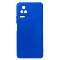 Чехол для Xiaomi Poco F4 (22021211RG) силиконовый Soft Touch 4 <синий> ― Оптовый PromiseMobile