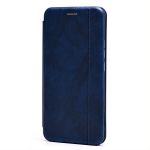 Чехол для Xiaomi Poco F5 Pro (23013PC75G) флип боковой кожзам №3 <синий>