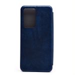 Чехол для Xiaomi Poco F5 Pro (23013PC75G) флип боковой кожзам №3 <синий>