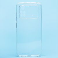 Чехол для Xiaomi Poco M4 Pro (2201117PG) силиконовый (0,9 mm) <прозрачный> ― Оптовый PromiseMobile