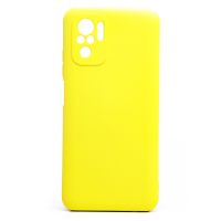 Чехол для Xiaomi Poco M5s (2207117BPG) силиконовый Soft Touch 4 <желтый> ― Оптовый PromiseMobile