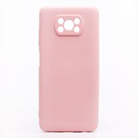Чехол для Xiaomi Poco X3 NFC (M2007J20CG), X3 Pro (M2102J20SG) силиконовый Soft Touch 4 <светло-розовый> ― Оптовый PromiseMobile
