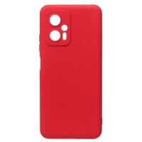 Чехол для Xiaomi Poco X4 GT (22041216G), Redmi Note 11T Pro силиконовый Soft Touch 4 <красный> ― Оптовый PromiseMobile