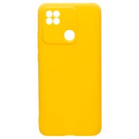 Чехол для Xiaomi Redmi 10A силиконовый матовый №5 <желтый> ― Оптовый PromiseMobile