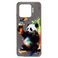 Чехол для Xiaomi Redmi 10C (220333QNY) силиконовый (рис. 335/панда) <серый> ― Оптовый PromiseMobile