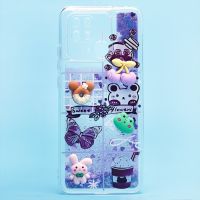 Чехол для Xiaomi Redmi 10C (220333QNY) силиконовый 3D игрушки <фиолетовый> ― Оптовый PromiseMobile