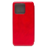Чехол для Xiaomi Redmi 10C (220333QNY) флип боковой кожзам №3 <красный> ― Оптовый PromiseMobile