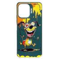 Чехол для Xiaomi Redmi 12 (23053RN02Y) силиконовый (рис. 335/собака) <темно-зеленый> ― Оптовый PromiseMobile