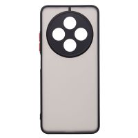 Чехол для Xiaomi Redmi 14C (2409BRN2CY), Poco C75 (2410FPCC5G) пластиковый с окантовкой <черный> ― Оптовый PromiseMobile