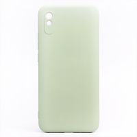 Чехол для Xiaomi Redmi 9A силиконовый Soft Touch 2 <светло-зеленый> ― Оптовый PromiseMobile