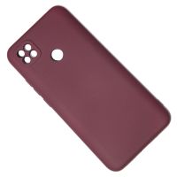 Чехол для Xiaomi Redmi 9C силиконовый Soft Touch 4 <бордовый> ― Оптовый PromiseMobile