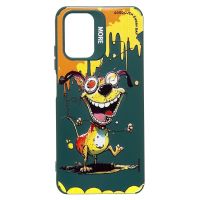 Чехол для Xiaomi Redmi Note 10 (M2101K7AG), 10S (M2101K7BL) силиконовый (рис. 335/собака) <темно-зеленый> ― Оптовый PromiseMobile