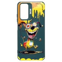 Чехол для Xiaomi Redmi Note 11, Redmi Note 11S силиконовый (рис. 335/собака) <темно-зеленый> ― Оптовый PromiseMobile
