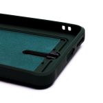 Чехол для Xiaomi Redmi Note 11 Pro, Redmi Note 11 Pro 5G силиконовый с картхолдером №4 <темно-зеленый>
