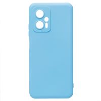 Чехол для Xiaomi Poco X4 GT (22041216G), Redmi Note 11T Pro силиконовый Soft Touch 4 <голубой> ― Оптовый PromiseMobile