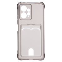 Чехол для Xiaomi Redmi Note 12 (23021RAA2Y) силиконовый с картхолдером №2 <черный> ― Оптовый PromiseMobile