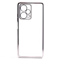 Чехол для Xiaomi Redmi Note 12 Pro 5G силиконовый ультратонкий Pilot <серебристый> ― Оптовый PromiseMobile