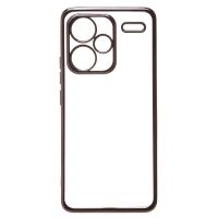 Чехол для Xiaomi Redmi Note 13 Pro 5G (2312DRA50C) силиконовый ультратонкий Pilot <черный> ― Оптовый PromiseMobile