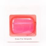Чехол для кейса наушников Apple AirPods Pro силиконовый <розовый>