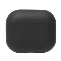 Чехол для кейса наушников Apple AirPods 3 силиконовый тонкий <черный> ― Оптовый PromiseMobile