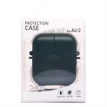 Чехол для кейса наушников Apple AirPods, AirPods 2 пластиковый AP013 <зеленый>