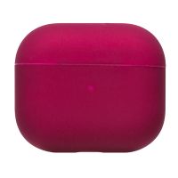 Чехол для кейса наушников Apple AirPods 3 силиконовый Soft Touch <гранат> ― Оптовый PromiseMobile