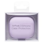 Чехол для кейса наушников Apple AirPods 3 силиконовый Soft Touch <сиреневый>
