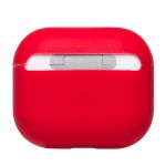 Чехол для кейса наушников Apple AirPods 3 силиконовый Soft Touch <красный>
