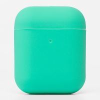 Чехол для кейса наушников Apple AirPods, AirPods 2 силиконовый Soft touch <мятный> ― Оптовый PromiseMobile