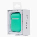 Чехол для кейса наушников Apple AirPods, AirPods 2 силиконовый Soft touch <мятный>