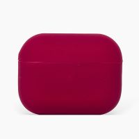 Чехол для кейса наушников Apple AirPods Pro силиконовый Soft Touch <бордовый> ― Оптовый PromiseMobile