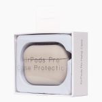 Чехол для кейса наушников Apple AirPods Pro силиконовый Soft Touch <серый>
