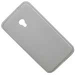 Чехол для Alcatel OT 5045D (Pixi 4 5) силиконовый матовый <бело-прозрачный>