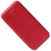 Чехол для Apple iPhone 5, 5s, SE флип боковой кожзам №3 <красный> ― Оптовый PromiseMobile