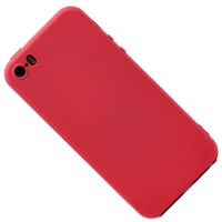 Чехол для Apple iPhone 5, iPhone 5s, iPhone SE силиконовый Soft Touch 2 <бордовый> ― Оптовый PromiseMobile